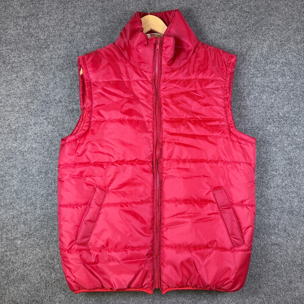 Universal Studios Back To The Future Marty McFly Vest Mens M Puffer Halloween